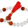 Mala 27 Perles Cristal & Rudraksha - Support de Méditation Élégant et Spirituel -CHIN MUDRA Soldes mala 27 perles cristal rudraksha 1535912659