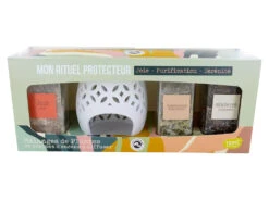 Mon Rituel Protecteur Coffret - Encens et Résines Naturelles pour Méditation
