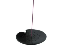 Porte Encens Lotus Ø 10 Cm - Encens et Résines Naturelles pour Méditation