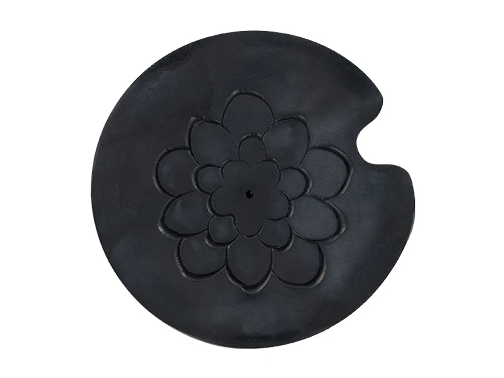 Porte Encens Lotus Ø 10 Cm - Encens et Résines Naturelles pour Méditation 3 Porte Encens Lotus Ø 10 Cm - Encens et Résines Naturelles pour Méditation – Image 3