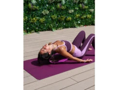 Roue de Yoga Tri-Wheel Prune/Noir - Accessoire Yoga L38cm x L13cm x H20cm -CHIN MUDRA Soldes roue yoga tri wheel prune noir 169097913664ca4b402ab2b