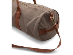 Sac à Tapis de Yoga en Coton Taupe 70cm x 20cm - Sac Navy Bag -CHIN MUDRA Soldes sac a tapis de yoga navy bag coton taupe 15718374285db055f414172