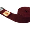 Sangle de Yoga en Coton Bio Bouclé Rectangulaire Bordeaux - Accessoire de Yoga Écologique -CHIN MUDRA Soldes sangle de yoga coton bio boucle rectangulaire 16049089935fa8f7c16b282