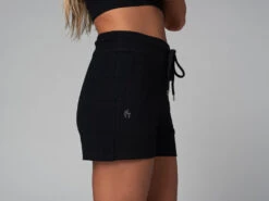 Short de Yoga Cool Bio Noir XS 36 - Vêtements de Yoga Femme en Coton Bio -CHIN MUDRA Soldes short de yoga cool bio 1635846034618107921d7f2