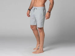 Short de Yoga Homme en Coton Bio - Gris Taille S (38/40) - Confort et Respirabilité 13 Short de Yoga Homme en Coton Bio - Gris Taille S (38/40) - Confort et Respirabilité -CHIN MUDRA Soldes short de yoga homme coton bio 1635436190617ac69e43589