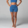 Short de Yoga Slim - Bio Bleu - Taille XS 36 - Vêtements de Yoga Femme en Coton Bio 18 Short de Yoga Slim - Bio Bleu - Taille XS 36 - Vêtements de Yoga Femme en Coton Bio -CHIN MUDRA Soldes short de yoga slim bio 163584575261810678bd4ed