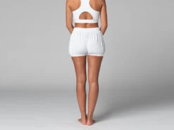 Short Femme Traditionnel Iyengar en Coton Bio - Blanc Taille XS/36 -CHIN MUDRA Soldes short femme traditionnel iyengar bio 16358449096181032d6f906