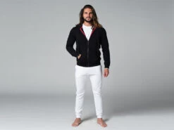 Sweat à Capuche Homme 100% Coton Bio Noir - Taille S (38/40) | Vêtements de Yoga Écologiques 16 Sweat à Capuche Homme 100% Coton Bio Noir - Taille S (38/40) | Vêtements de Yoga Écologiques -CHIN MUDRA Soldes sweat a capuche homme 100 bio 1635415909617a7765cea5c