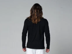T-Shirt TAPAN 3 Boutons 100% Coton Bio Noir - Vêtements de Yoga Homme - Taille S (38/40) 11 T-Shirt TAPAN 3 Boutons 100% Coton Bio Noir - Vêtements de Yoga Homme - Taille S (38/40) -CHIN MUDRA Soldes t shirt tapan 3 boutons 100 bio 163534042561795089d5489