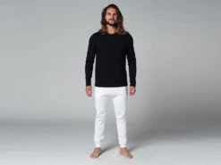 T-Shirt TAPAN 3 Boutons 100% Coton Bio Noir - Vêtements de Yoga Homme - Taille S (38/40) 13 T-Shirt TAPAN 3 Boutons 100% Coton Bio Noir - Vêtements de Yoga Homme - Taille S (38/40) -CHIN MUDRA Soldes t shirt tapan 3 boutons 100 bio 16353404436179509b7b0ee