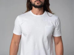 T-Shirt Tapan Manches Courtes 100% Coton Bio Blanc - Homme - Taille S (38/40) - Vêtements de Yoga -CHIN MUDRA Soldes t shirt tapan manches courtes 100 bio 1635410544617a62705fc48