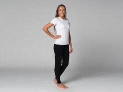 T-Shirt TARA M/C Ras Du Cou - Bio Blanc Blanc XS - 36 | Vêtements de Yoga Femme en Coton Bio -CHIN MUDRA Soldes t shirt tara m c ras du cou bio 1635255857617806318dcdc