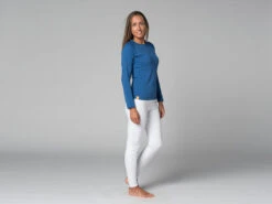 T-Shirt Tara M/L Ras Du Cou Bio Bleu Bleu XS - 36 | Vêtements de Yoga Femme en Coton Bio 16 T-Shirt Tara M/L Ras Du Cou Bio Bleu Bleu XS - 36 | Vêtements de Yoga Femme en Coton Bio -CHIN MUDRA Soldes t shirt tara m l ras du cou bio 163526166361781cdfb6ef2