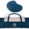 Kit Tapis De Méditation Bleu/Ecru Centaure - Ensemble Yoga Haut de Gamme -CHIN MUDRA Soldes tapis de meditation 1700744084655f4b9468031