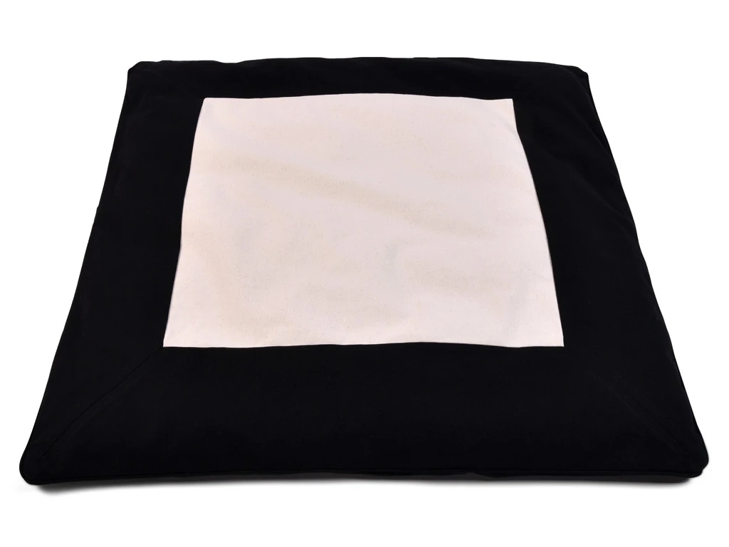 Tapis De Méditation Zazen Noir/Naturel - Coussins de Méditation Confortables pour Zen et Yoga 2 Tapis De Méditation Zazen Noir/Naturel - Coussins de Méditation Confortables pour Zen et Yoga – Image 2