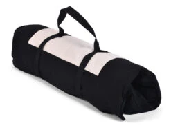 Tapis De Méditation Zazen Noir/Naturel - Coussins de Méditation Confortables pour Zen et Yoga