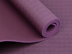 Tapis de Yoga Eco-Terre 183x60 cm 6 mm Violet - Écologique et Confortable -CHIN MUDRA Soldes tapis de yoga eco terre 183 cm x 60 cm x 6 mm 167343976663beaa165d901