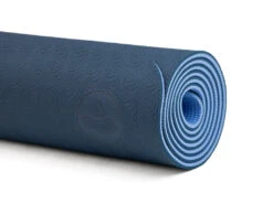 Tapis de Yoga Éco-Terre 183x60 cm - 6 mm Bleu | Confort et Écologie -CHIN MUDRA Soldes tapis de yoga eco terre 183 cm x 60 cm x 6 mm 167344067163bead9fe12cb