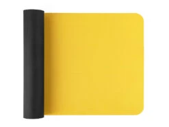 Tapis de Yoga Eco-Terre 183 cm x 60 cm x 6 mm - Jaune | Écologique et Confortable