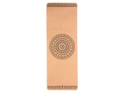 Tapis de Yoga en Liège ETHNO MANDALA 185x66 cm - Écologique et Antidérapant -CHIN MUDRA Soldes tapis de yoga en liege ethno mandala 163793683261a0eec005a75