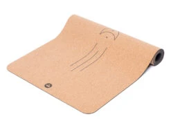 Tapis De Yoga En Liège LUNA - 185x66 cm, 4 mm - Écologique et Antidérapant