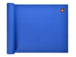 Tapis de Yoga Extra-Mat Bleu Marine - 185cm/220cm x 60cm x 4,6mm | Confort & Durabilité