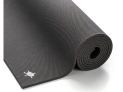 Tapis De Yoga Extrem-Mat Premium - 185cm x 66cm x 6.4mm - Gris Anthracite - Antidérapant et Écologique