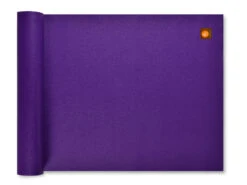 Tapis de Yoga Extra Large 183cm/220cm x 80cm x 4.5mm - Violet - Idéal pour le Yoga et le Pilates