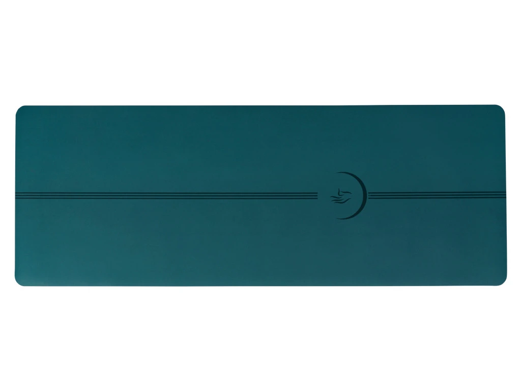 Tapis De Yoga Shiva Moon Bleu - Écologique, Anti-Dérapant, Confort Optimal 4 Tapis De Yoga Shiva Moon Bleu - Écologique, Anti-Dérapant, Confort Optimal – Image 4