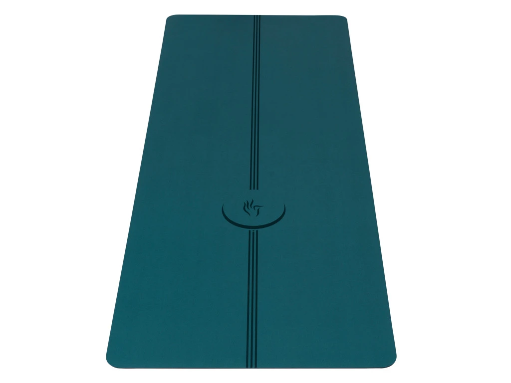 Tapis De Yoga Shiva Moon Bleu - Écologique, Anti-Dérapant, Confort Optimal 5 Tapis De Yoga Shiva Moon Bleu - Écologique, Anti-Dérapant, Confort Optimal – Image 5