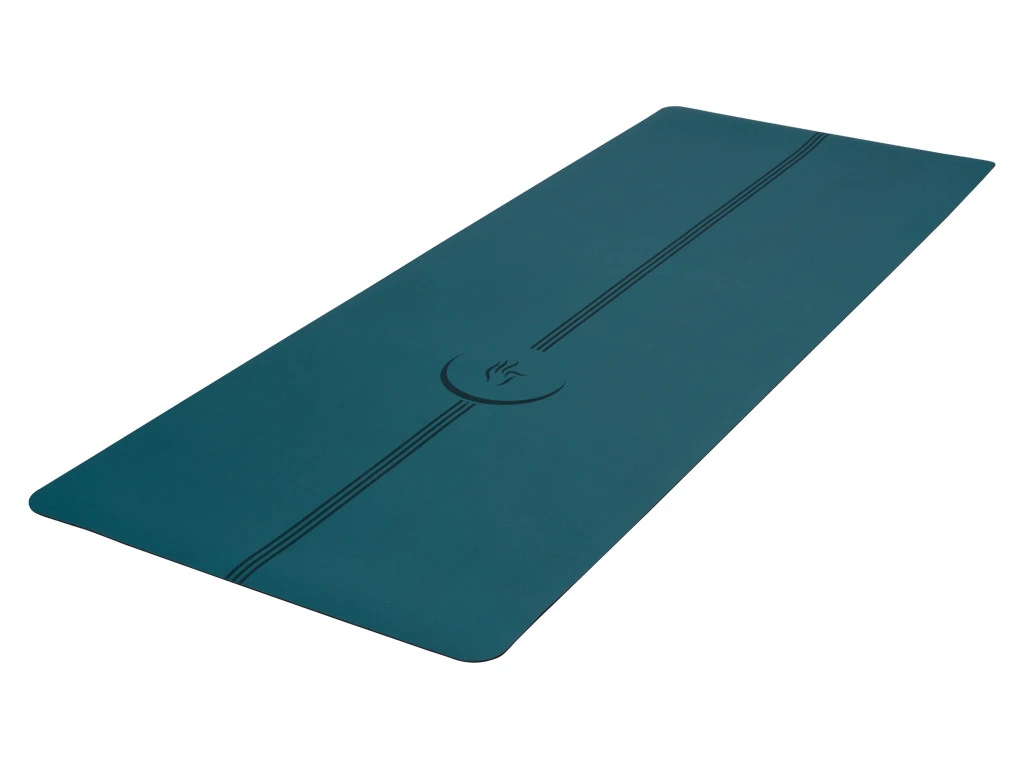 Tapis De Yoga Shiva Moon Bleu - Écologique, Anti-Dérapant, Confort Optimal 6 Tapis De Yoga Shiva Moon Bleu - Écologique, Anti-Dérapant, Confort Optimal – Image 6