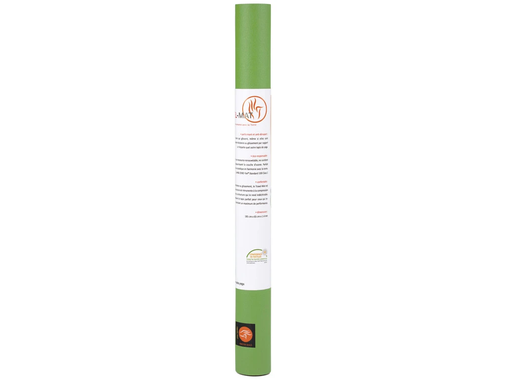 Tapis de Yoga Travel-Mat Vert - Léger et Portable 185cm x 65cm x 1,3mm 2 Tapis de Yoga Travel-Mat Vert - Léger et Portable 185cm x 65cm x 1,3mm – Image 2