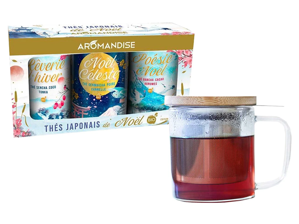 Coffret Thé Japonais De Noel Cepheus - Kit Yoga et Détente - Idée Cadeau Originale 1 Coffret Thé Japonais De Noel Cepheus - Kit Yoga et Détente - Idée Cadeau Originale