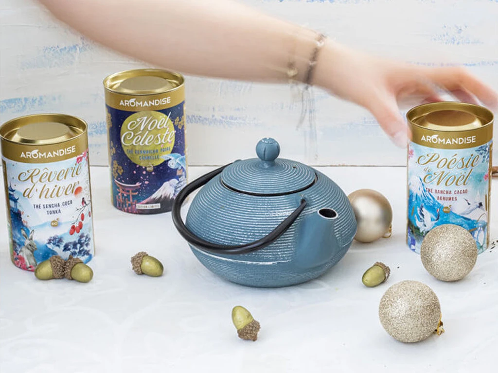 Coffret Thé Japonais De Noel Cepheus - Kit Yoga et Détente - Idée Cadeau Originale 4 Coffret Thé Japonais De Noel Cepheus - Kit Yoga et Détente - Idée Cadeau Originale – Image 4