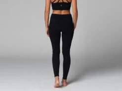 Yoga Legging avec Poche - Bio Noir - Taille XS (36) | Coton Bio Confortable -CHIN MUDRA Soldes yoga legging pocket bio 163584870861811204c6640