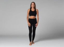 Yoga Legging avec Poche - Bio Noir - Taille XS (36) | Coton Bio Confortable -CHIN MUDRA Soldes yoga legging pocket bio 1635848745618112294f210