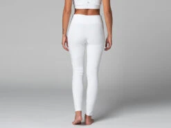 Yoga Legging avec Poches - Bio Blanc - Taille XS (36) - Vêtements de Yoga Femme en Coton Bio -CHIN MUDRA Soldes yoga legging pocket bio 16358487986181125eba7ad