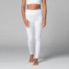 Yoga Legging avec Poches - Bio Blanc - Taille XS (36) - Vêtements de Yoga Femme en Coton Bio -CHIN MUDRA Soldes yoga legging pocket bio 163584952161811531ab530