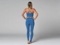 Yoga Legging Sport Bio Bleu Bleu XS 36 - Confort et Élasticité pour Votre Pratique de Yoga -CHIN MUDRA Soldes yoga legging sport bio 1635850184618117c8681c7