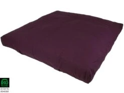 Zabuton Transportable 100% Coton Bio Prune - Coussins de Méditation Confortables -CHIN MUDRA Soldes zabuton transportable 100 coton bio prune 5b8dc90a65faa